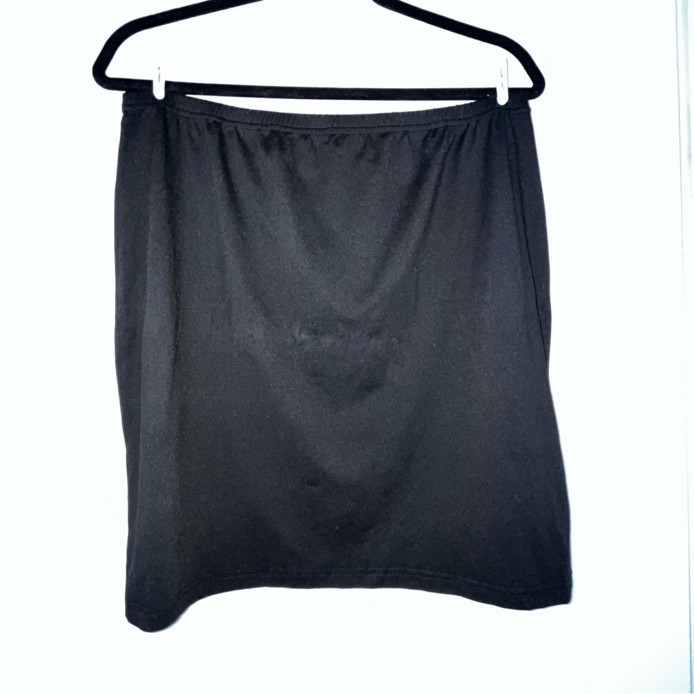 SHEIN 1X mini skirt in black high waisted
